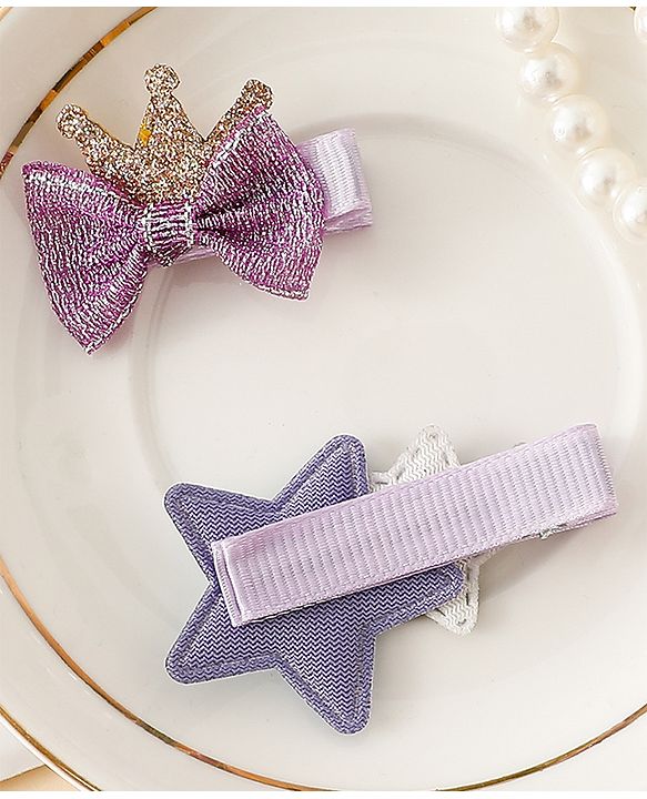 Babyhug Free Size Hair Pins And Clips - Pink