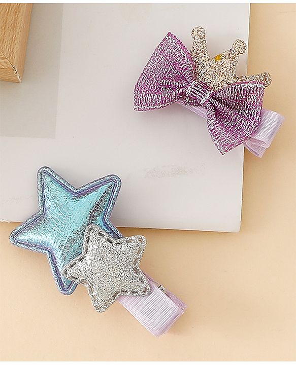 Babyhug Free Size Hair Pins And Clips - Pink