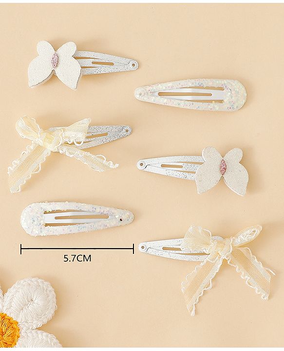 Babyhug Free Size Snap Clips -Purple