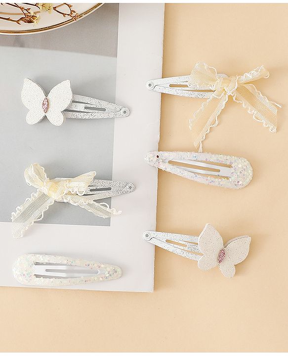 Babyhug Free Size Snap Clips -Purple