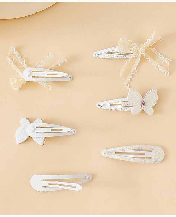 Babyhug Free Size Snap Clips -Purple