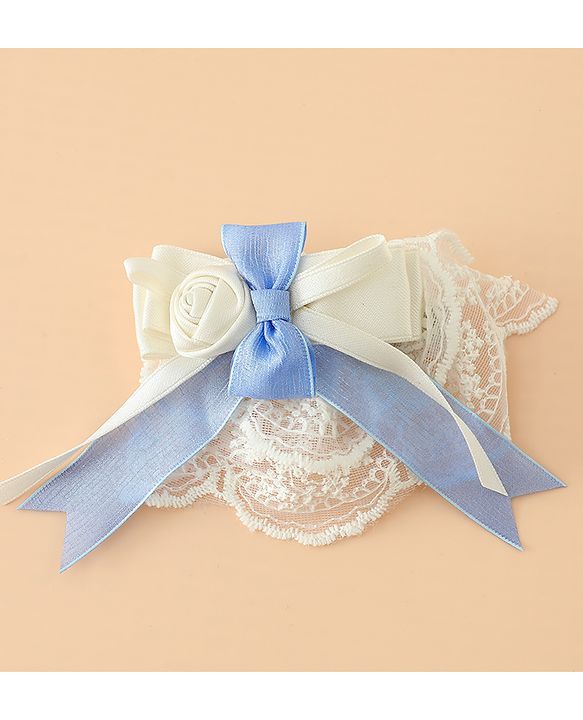 Pine Kids Bow & Butterfly Hair Clips Free Size - Blue