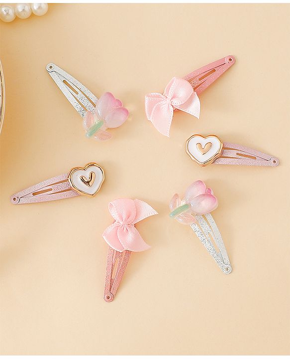 Babyhug Free Size Snap Clips - Blue