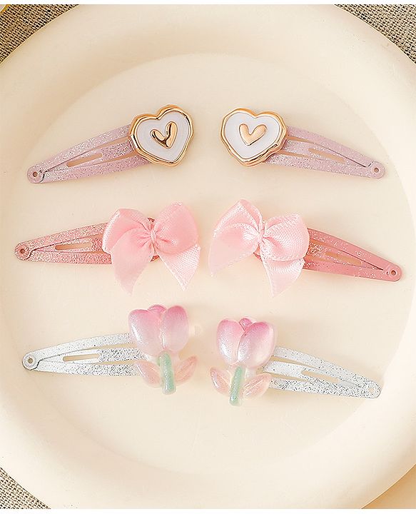 Babyhug Free Size Snap Clips - Blue