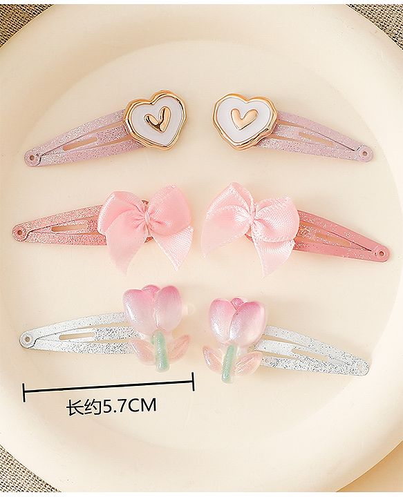 Babyhug Free Size Snap Clips - Blue