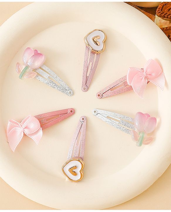 Babyhug Free Size Snap Clips - Blue