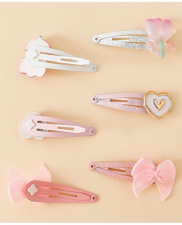 Babyhug Free Size Snap Clips - Blue