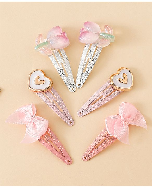 Babyhug Free Size Snap Clips - Blue