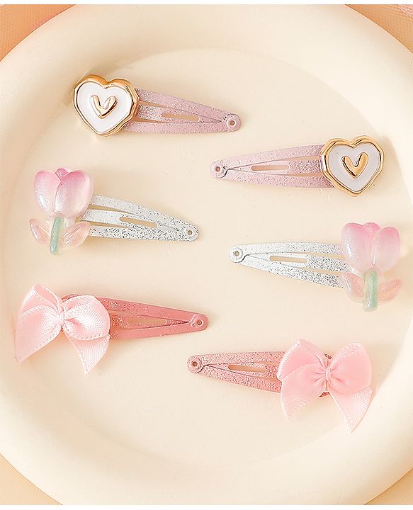 Babyhug Free Size Snap Clips - Blue