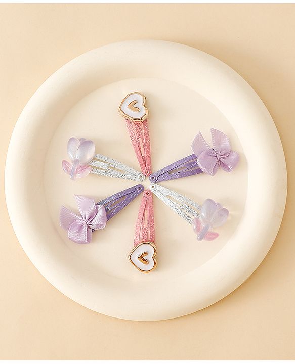 Babyhug Free Size Snap Clips - Blue