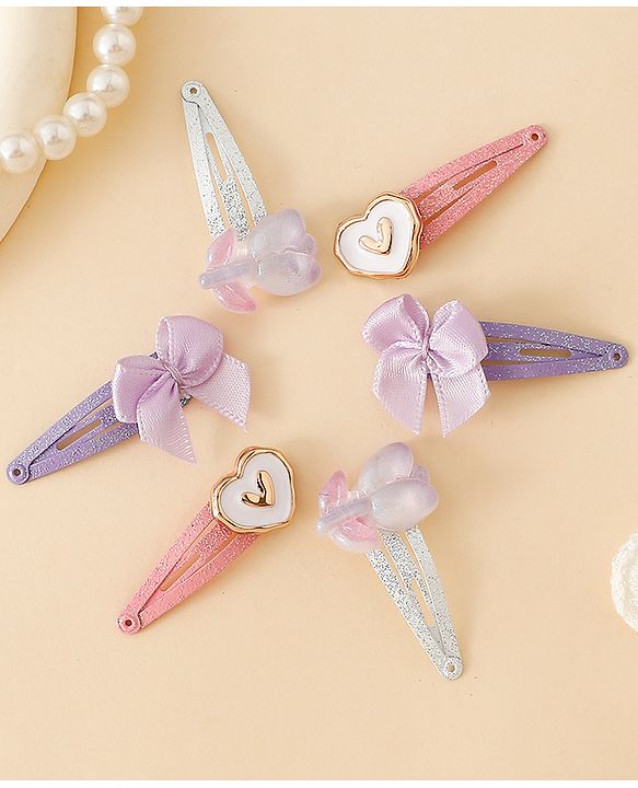 Babyhug Free Size Snap Clips - Blue