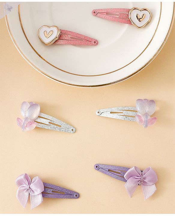 Babyhug Free Size Snap Clips - Blue
