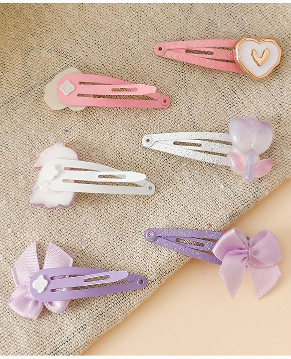 Babyhug Free Size Snap Clips - Blue