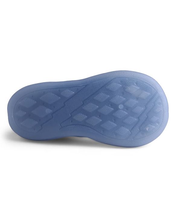 Cute Walk by Babyhug Slip on Sock Shoes with Bear Print - Blue