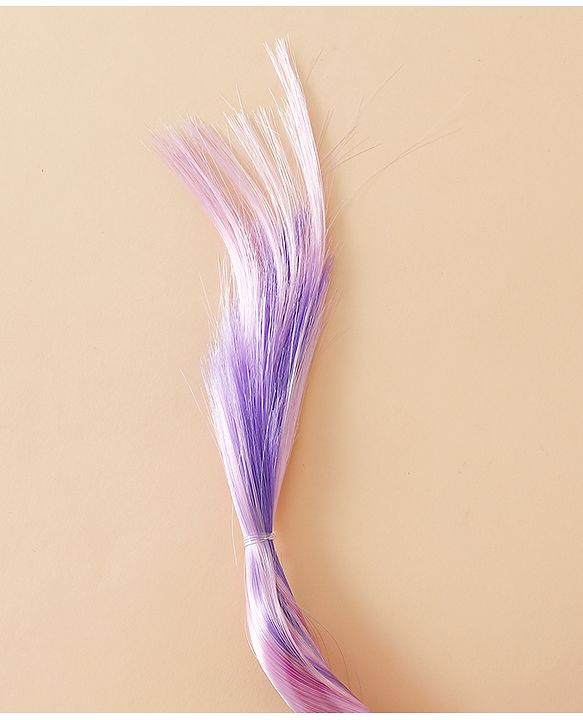Pine Kids Free Size Hair Extensions - Purple