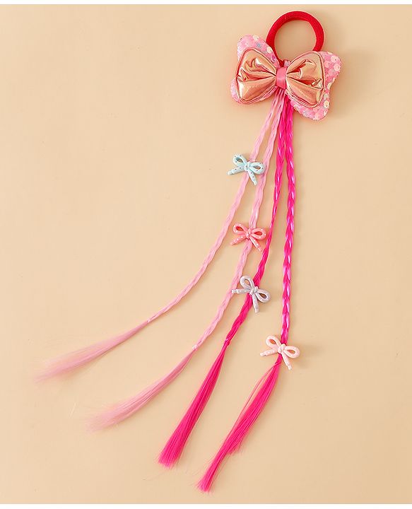 Babyhug Free Size Hair Extensions - Fuchsia