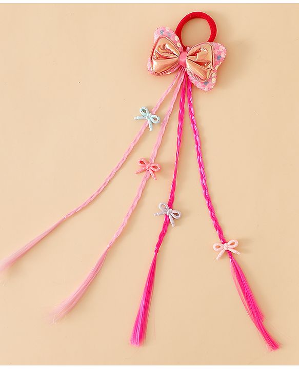 Babyhug Free Size Hair Extensions - Fuchsia
