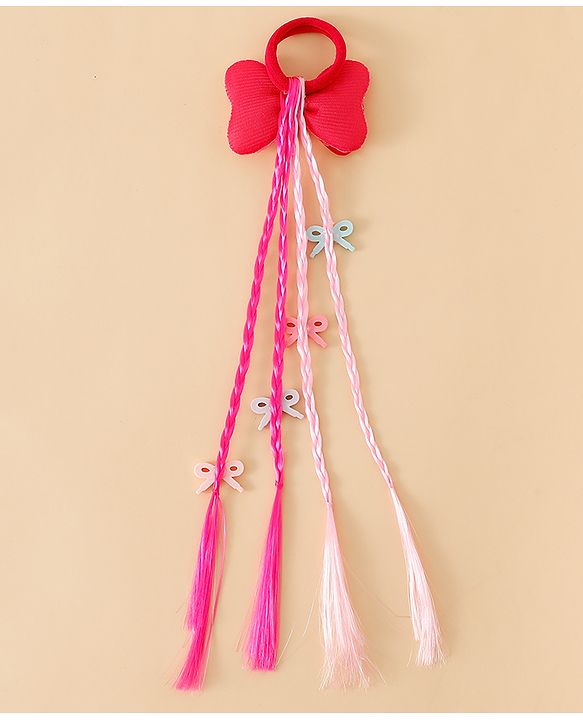 Babyhug Free Size Hair Extensions - Fuchsia