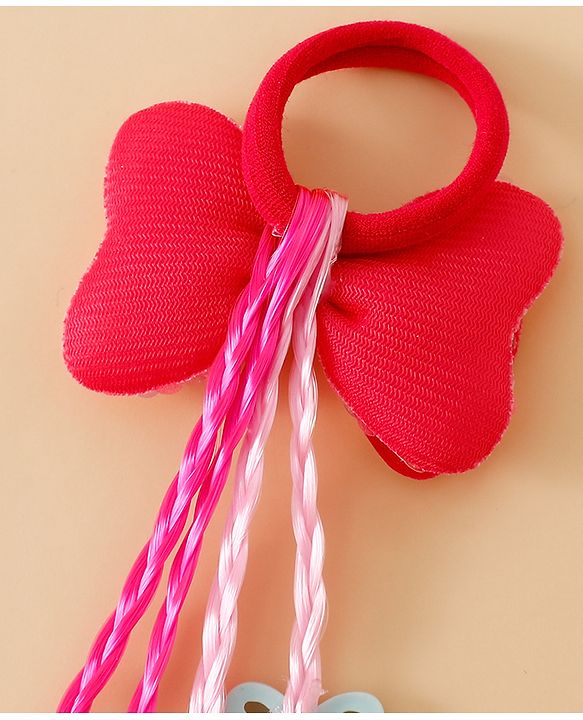 Babyhug Free Size Hair Extensions - Fuchsia