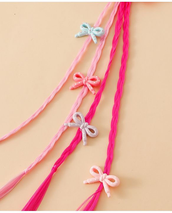 Babyhug Free Size Hair Extensions - Fuchsia