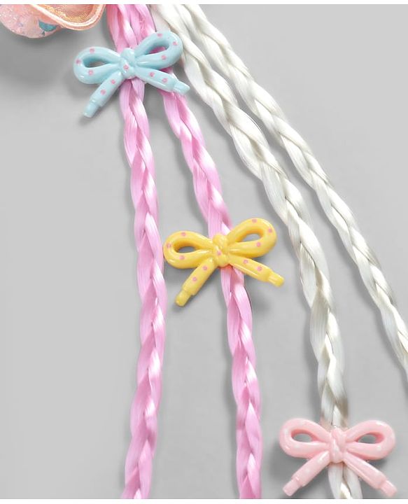 Babyhug Free Size Hair Extensions - Fuchsia