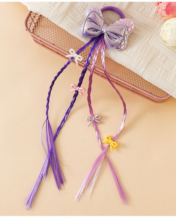 Babyhug Free Size Hair Extensions - Fuchsia