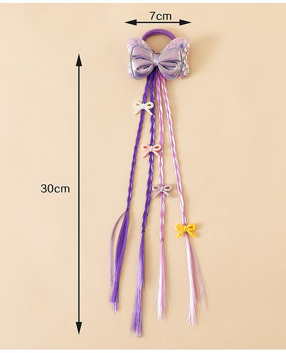 Babyhug Free Size Hair Extensions - Fuchsia