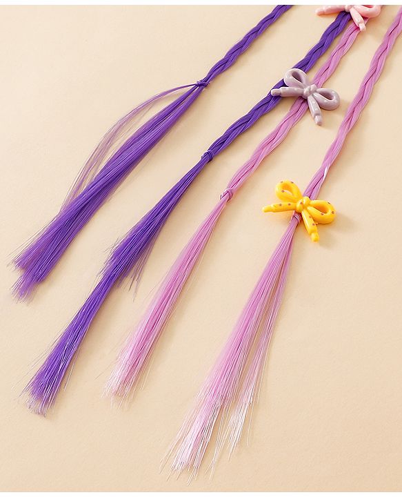 Babyhug Free Size Hair Extensions - Fuchsia
