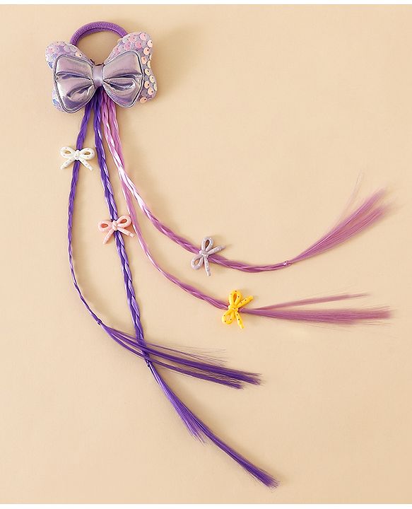 Babyhug Free Size Hair Extensions - Fuchsia
