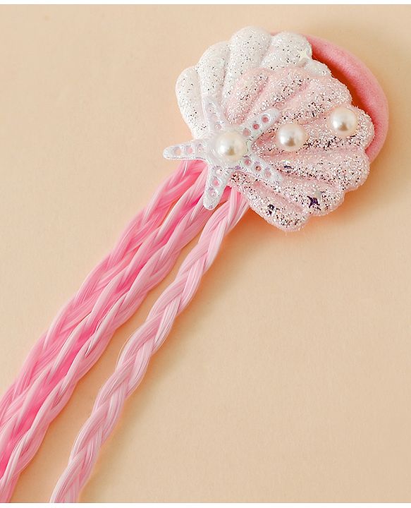 Babyhug Free Size  Hair Extensions - Light Pink