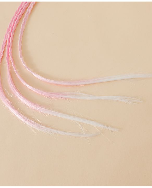 Babyhug Free Size  Hair Extensions - Light Pink