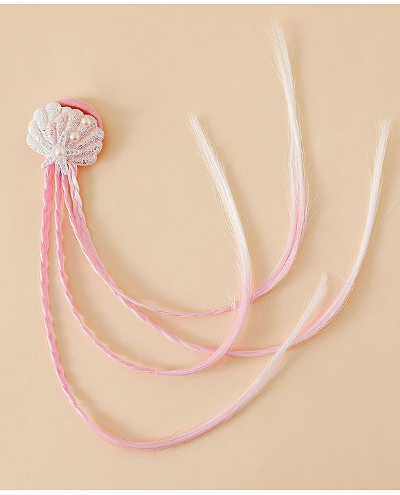 Babyhug Free Size  Hair Extensions - Light Pink