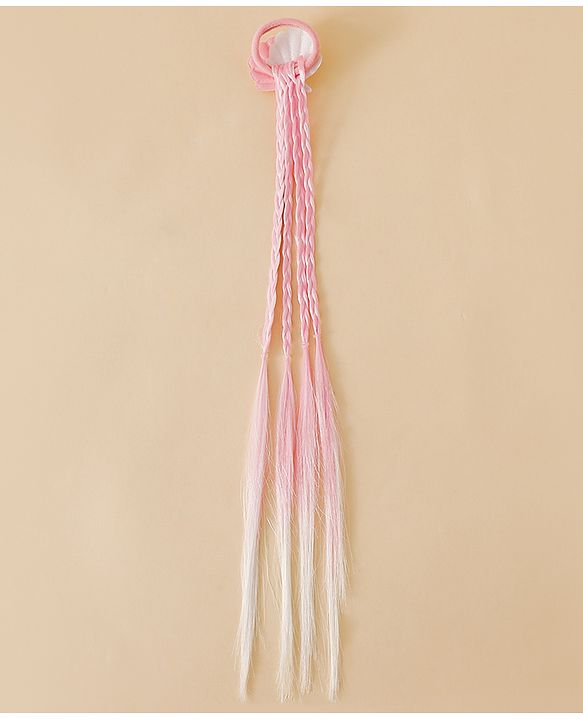 Babyhug Free Size  Hair Extensions - Light Pink