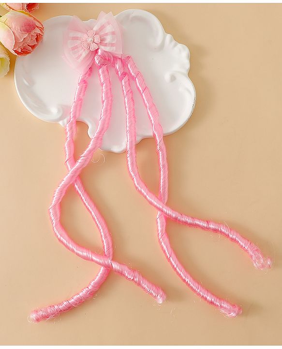 Babyhug Free Size Hair Extensions - Pink