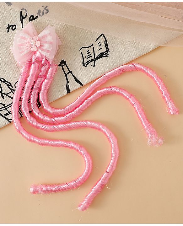 Babyhug Free Size Hair Extensions - Pink
