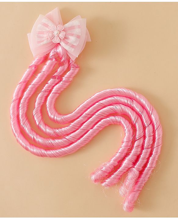 Babyhug Free Size Hair Extensions - Pink