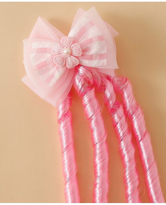 Babyhug Free Size Hair Extensions - Pink