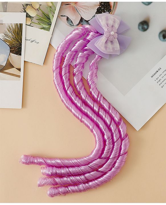 Babyhug Free Size Hair Extensions - Pink