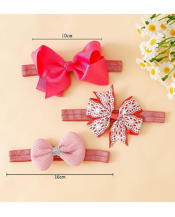 Babyhug Headbands Free Size - Multicolor