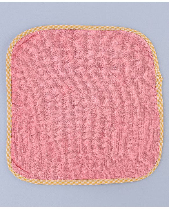Babyhug Terry Woven Hand & Face Towel Pack of 6 L 25 X B 25 cm - Multicolor