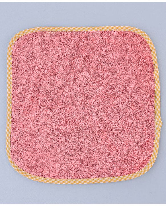 Babyhug Terry Woven Hand & Face Towel Pack of 6 L 25 X B 25 cm - Multicolor