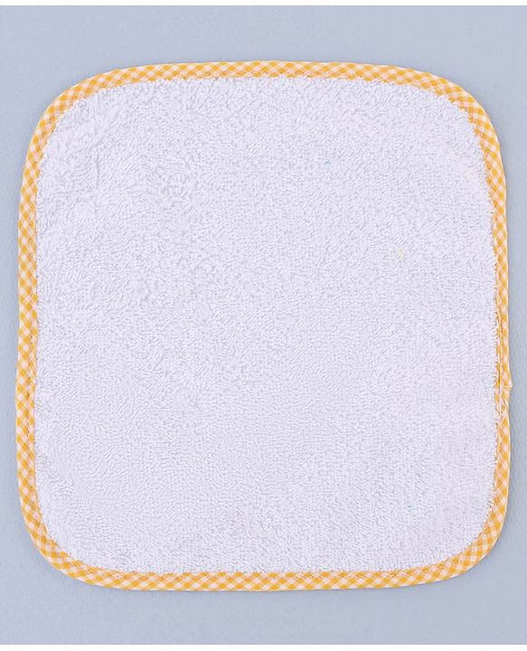 Babyhug Terry Woven Hand & Face Towel Pack of 6 L 25 X B 25 cm - Multicolor