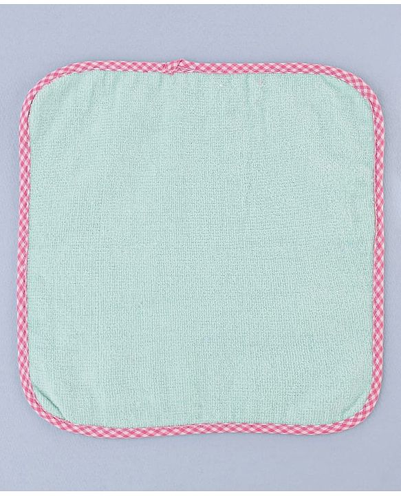 Babyhug Terry Woven Hand & Face Towel Pack of 6 L 25 X B 25 cm - Multicolor