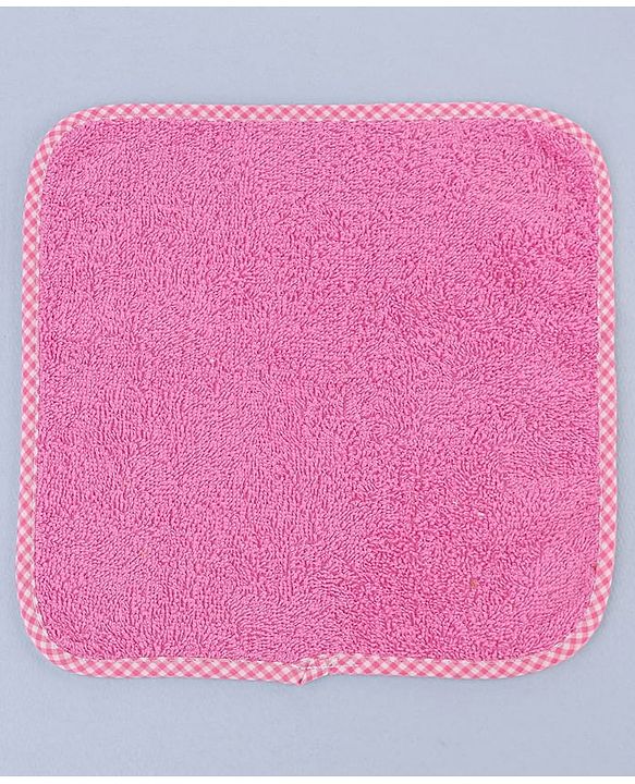 Babyhug Terry Woven Hand & Face Towel Pack of 6 L 25 X B 25 cm - Multicolor