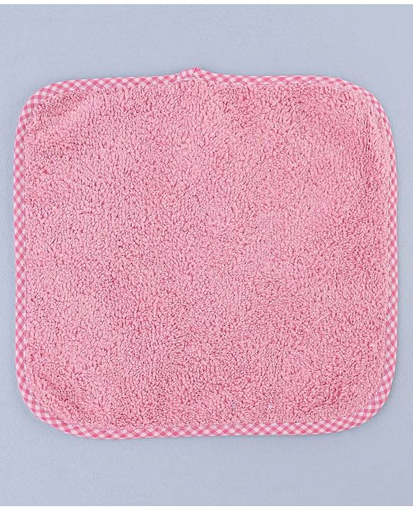 Babyhug Terry Woven Hand & Face Towel Pack of 6 L 25 X B 25 cm - Multicolor