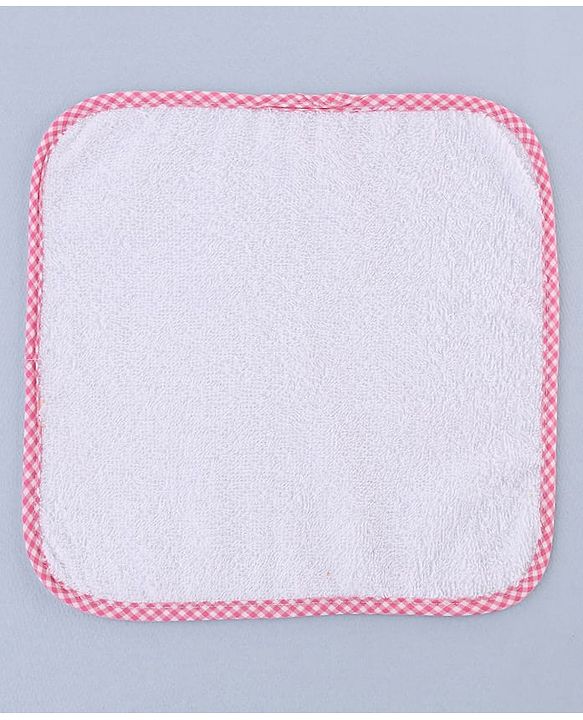 Babyhug Terry Woven Hand & Face Towel Pack of 6 L 25 X B 25 cm - Multicolor
