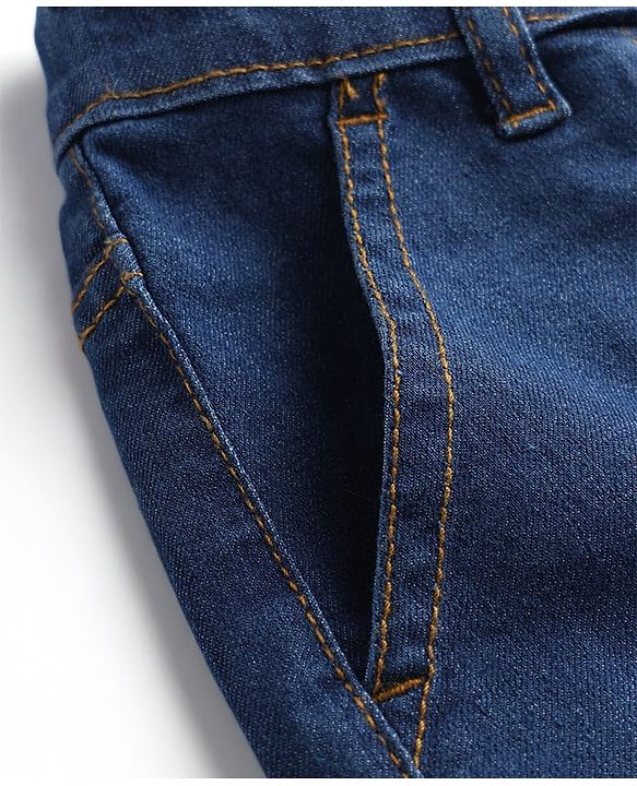 Pine Kids Denim Woven Full Length Jeans - Navy Blue