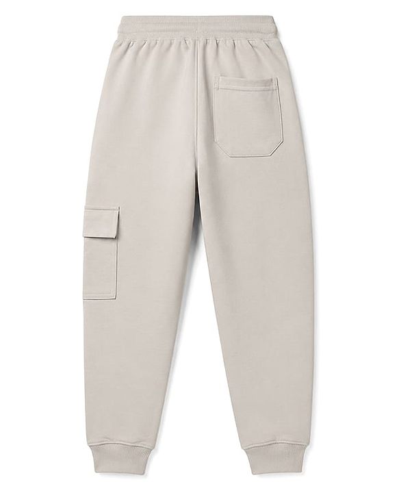 Pine Kids Knit Full Length Text Printed Lounge Pant - Grey