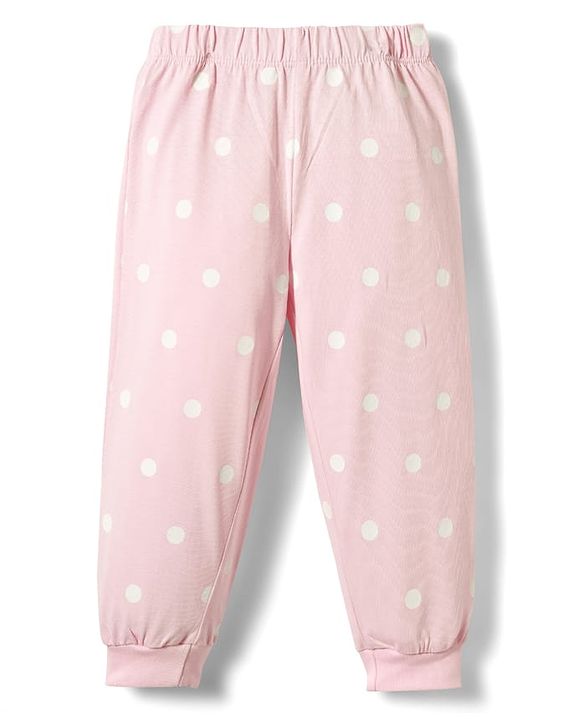 Babyhug Disney Single Jersey Knit Full Sleeves  Winnie the Pooh Graphics T-Shirt & Pyjama Night Suit - Pink