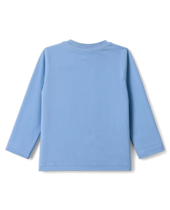 Babyhug 100% Cotton Knit Full Sleeves Co-Ords T-Shirt & Pyjama Night Suit with Doctor Theme Print - Blue